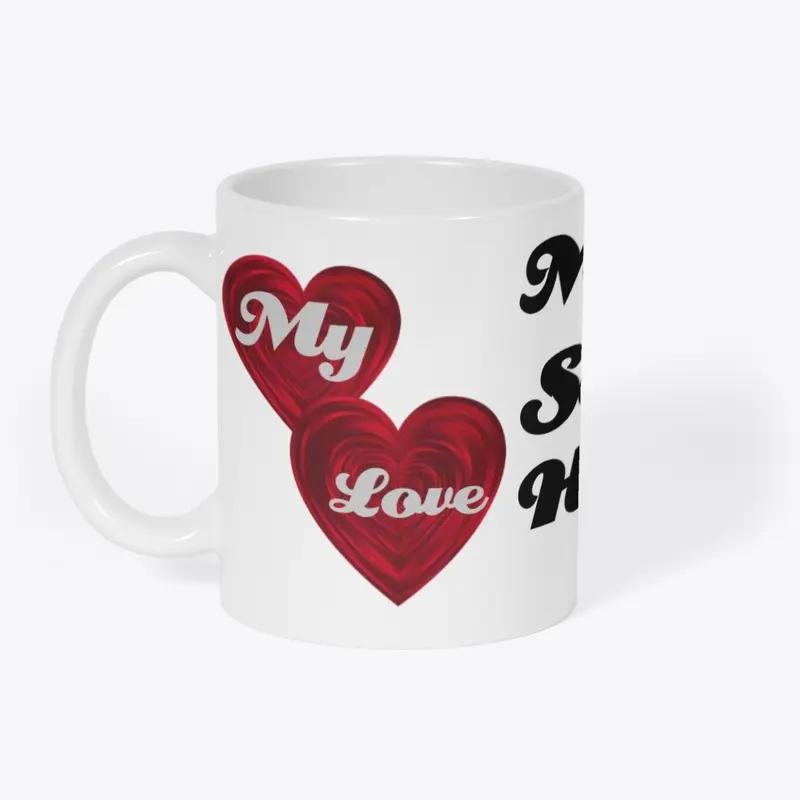 Mug design for Valentine day