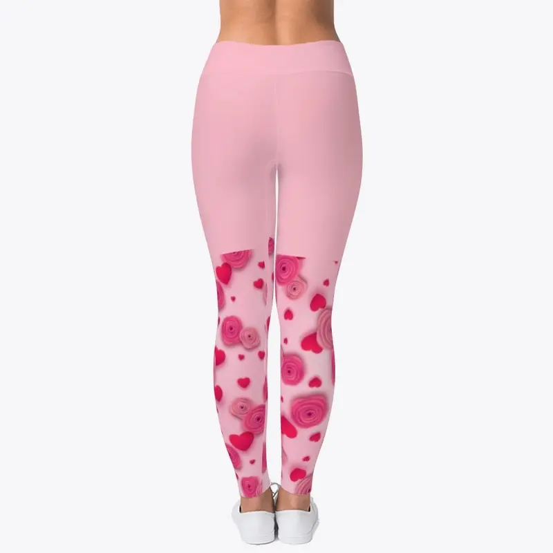 Leggings for women flowers design