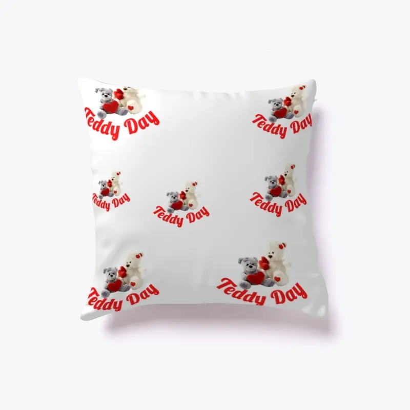 Pillow for teddy Day